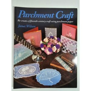 Parchment Craft Janet Wilson Search Press Paper Crafting Book ISBN 0855327960